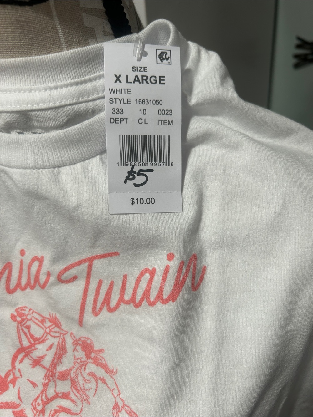 Shania Twain Lets Go Girls Tee XL - Picture 2 of 2